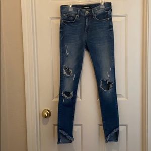 EXPRESS legging  size 2 ankle mid rise